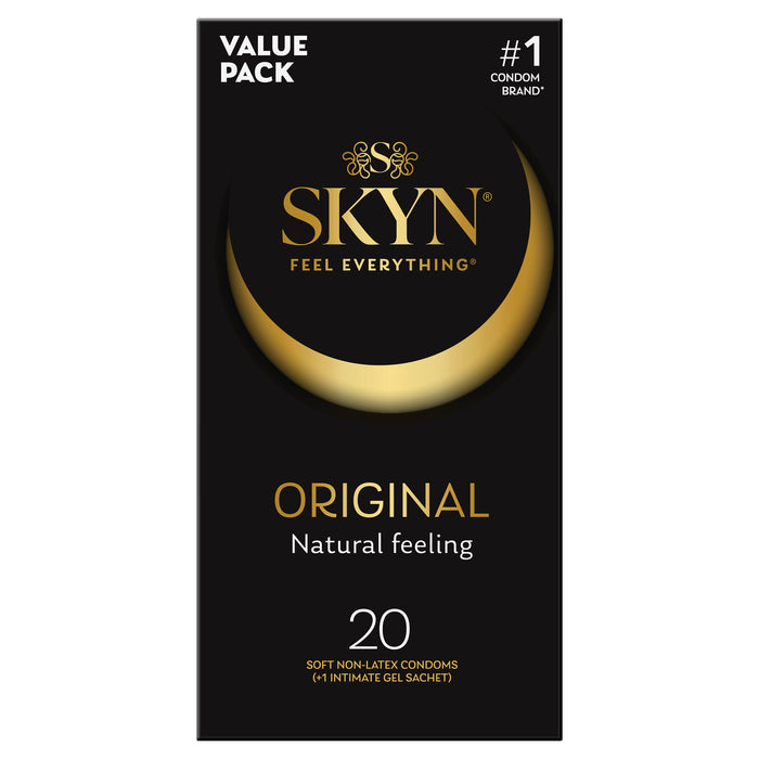 Ansell Lifestyles Condoms Skyn Latex Free 20 Pack