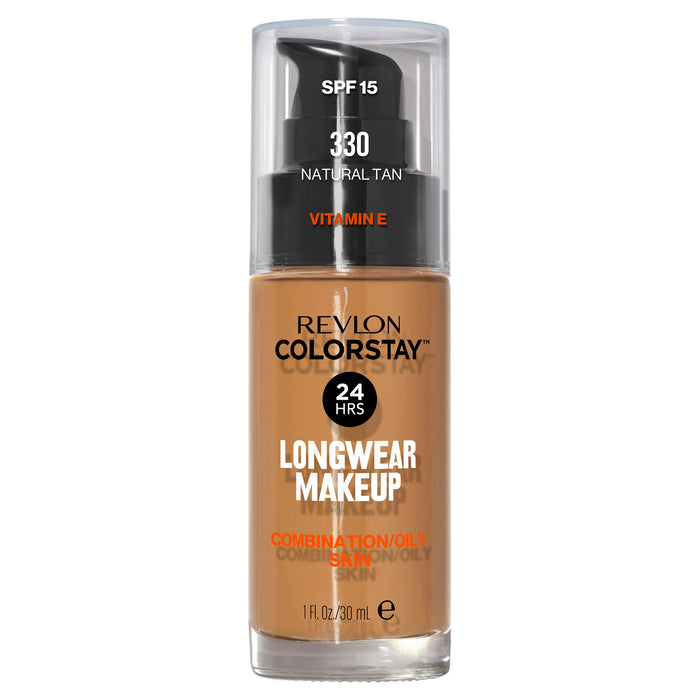 Revlon Colorstay 24 HR Longwear Foundation Combination/Oily Skin Natural Tan 330.