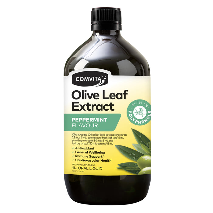 Comvita Olive Leaf Extract Peppermint 1 Litre