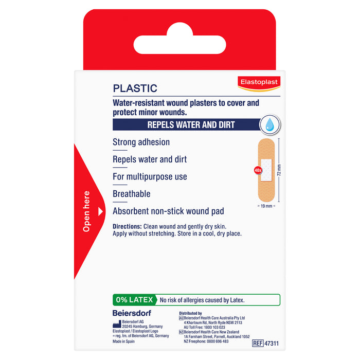 Elastoplast Plastic Strips 40.