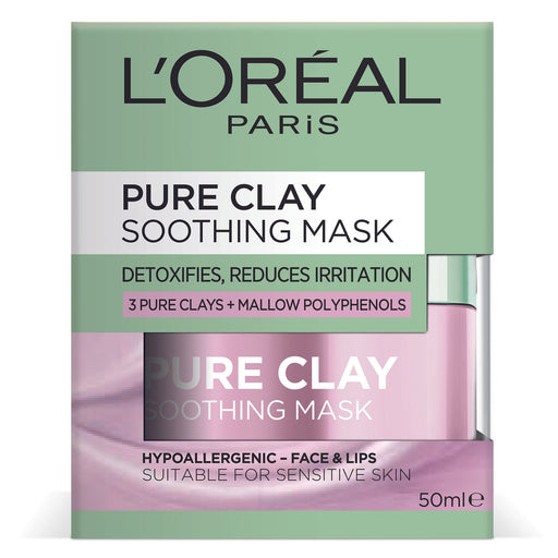 L'Oreal Pure Clay Soothing Mask 50ml.