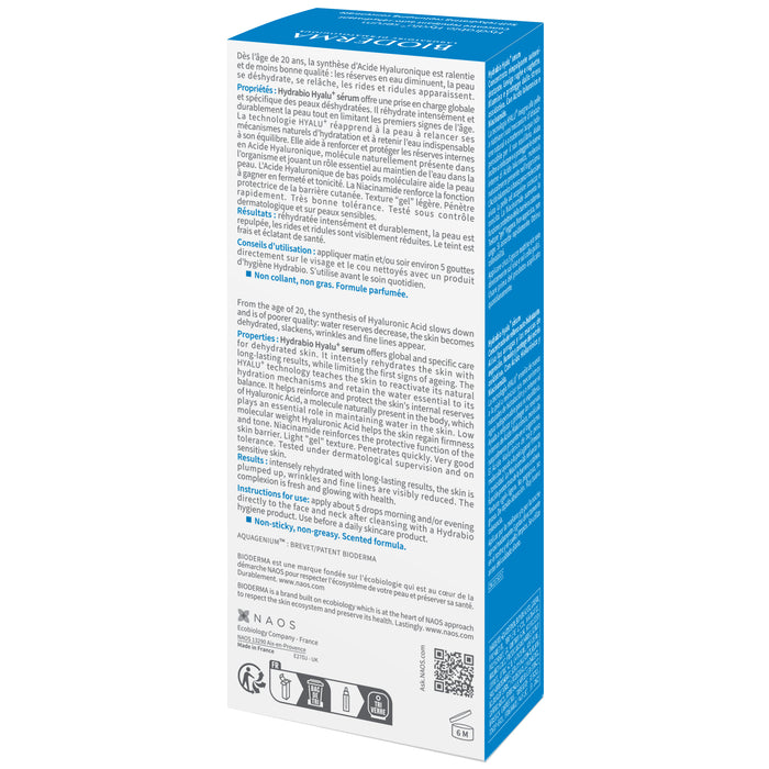 Bioderma Hydrabbio Hyalu+ Serum Replumping serum 30ml
