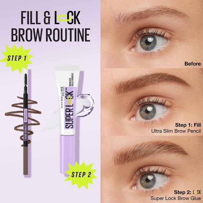 Maybelline Super Lock Brow Glue (Carded)