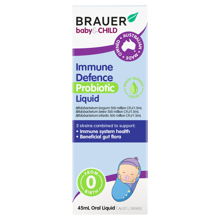 Brauer Baby Immune Probiotic Liquid 45ml