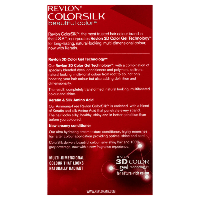 Revlon Colorsilk 32 Dark Mahogany Brown.