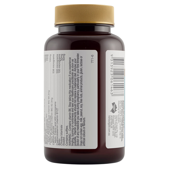 Herbs Of Gold Mega B Complex 60 Capsules