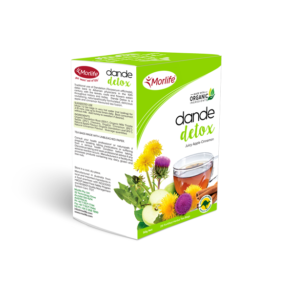 Morlife Dande Detox Tea Bags 25