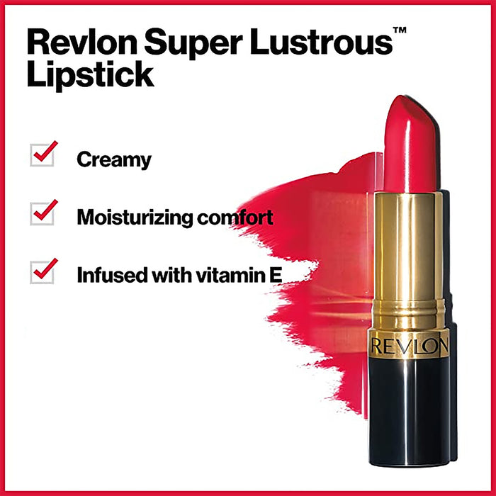 Revlon Super Lustrous Lipstick Flushed