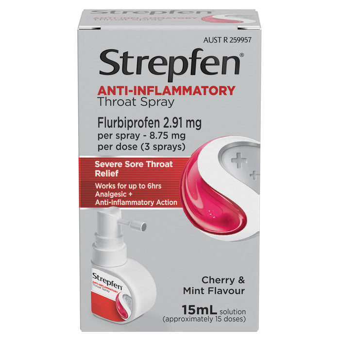 Strepfen Throat Spray Cherry & Mint 15ml