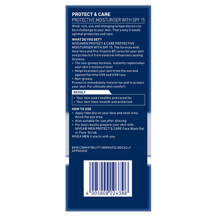 Nivea Men Protective Moisturiser SPF 15 75ml