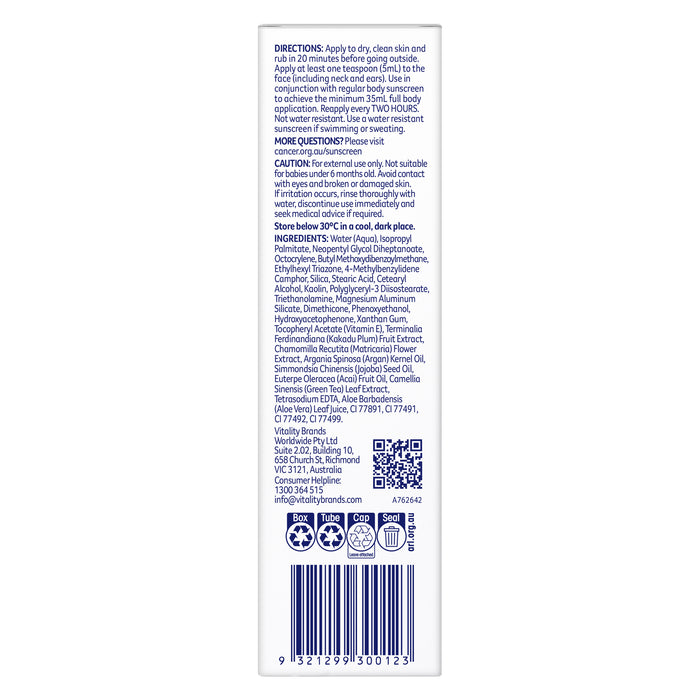 Cancer Council Face Day Wear BB Cream Light 50+ 50ml