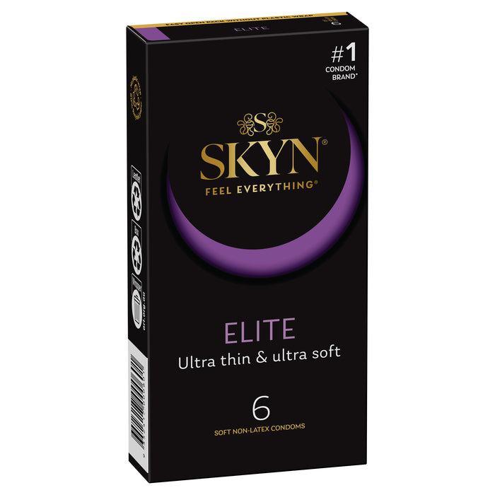 Ansell Lifestyles Condoms Skyn Elite Latex Free 6 Pack