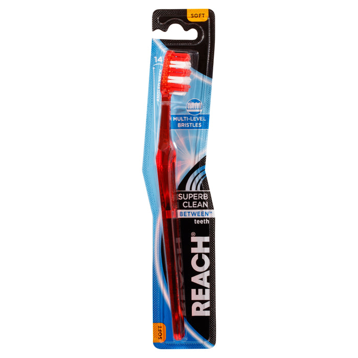 Reach Toothbrush Between Soft.