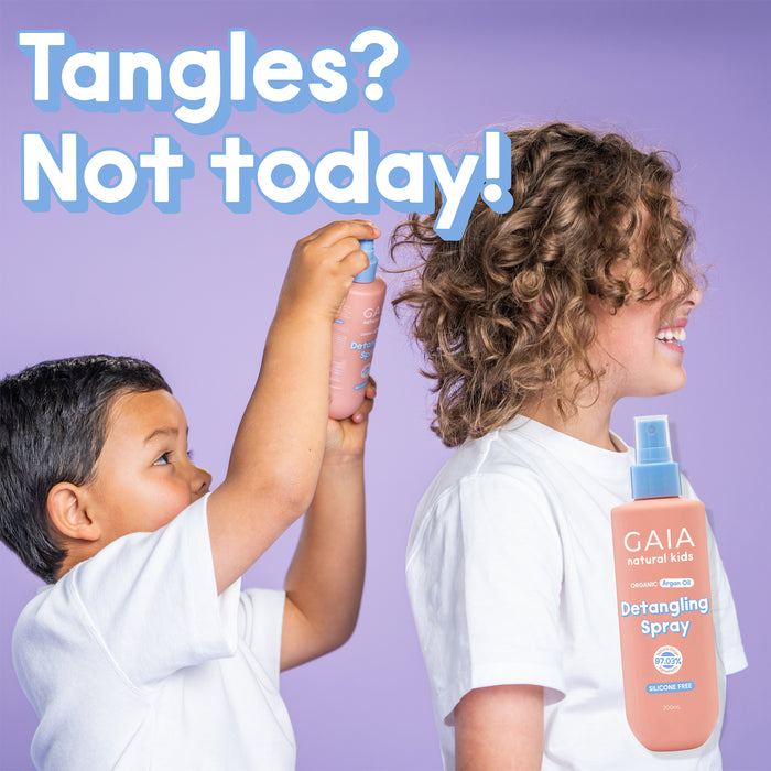 Gaia Natural Kids Organic Argan Detangling Spray 200ml
