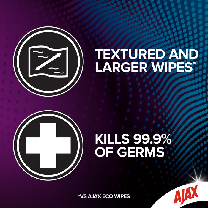 Ajax Bathroom Professional Wipes 90 Pack