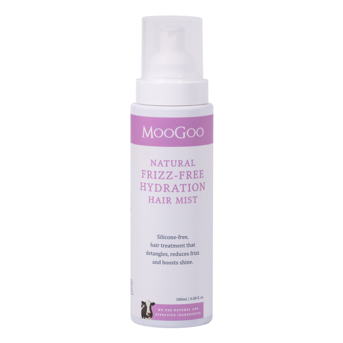 MooGoo Natural Frizz-Free Hydration Hair Mist 180ml.