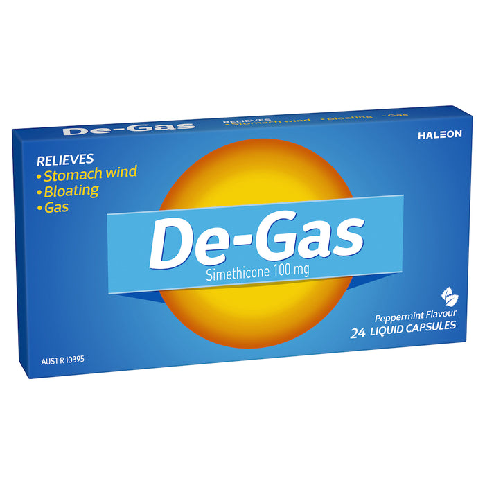 De-Gas Liquid Capsules 24