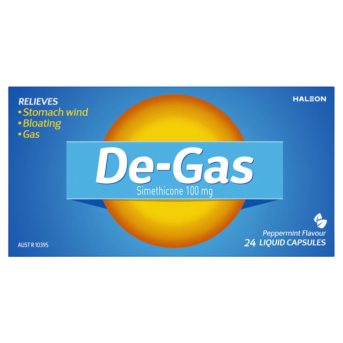 De-Gas Liquid Capsules 24