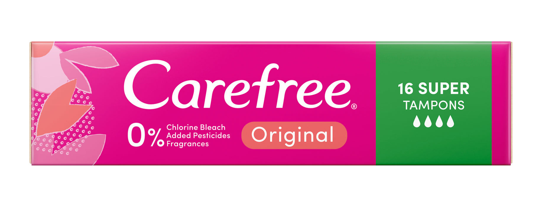 Carefree Tampons Super 16