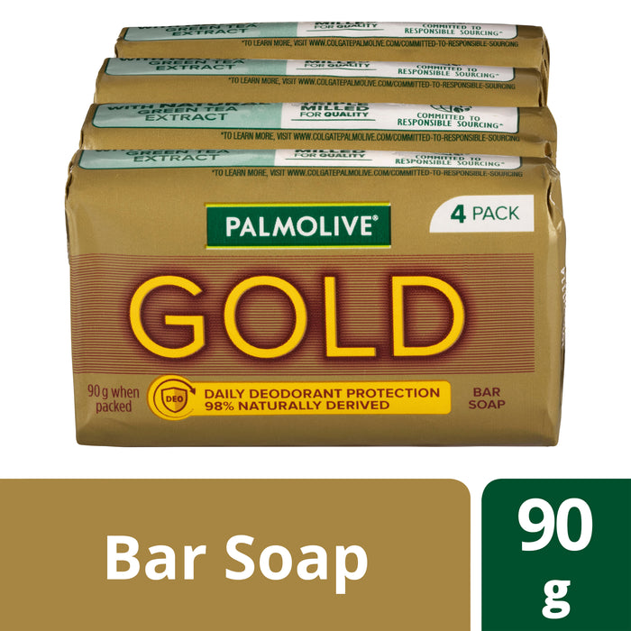 Palmolive Soap Gold 90g x 4 Pack