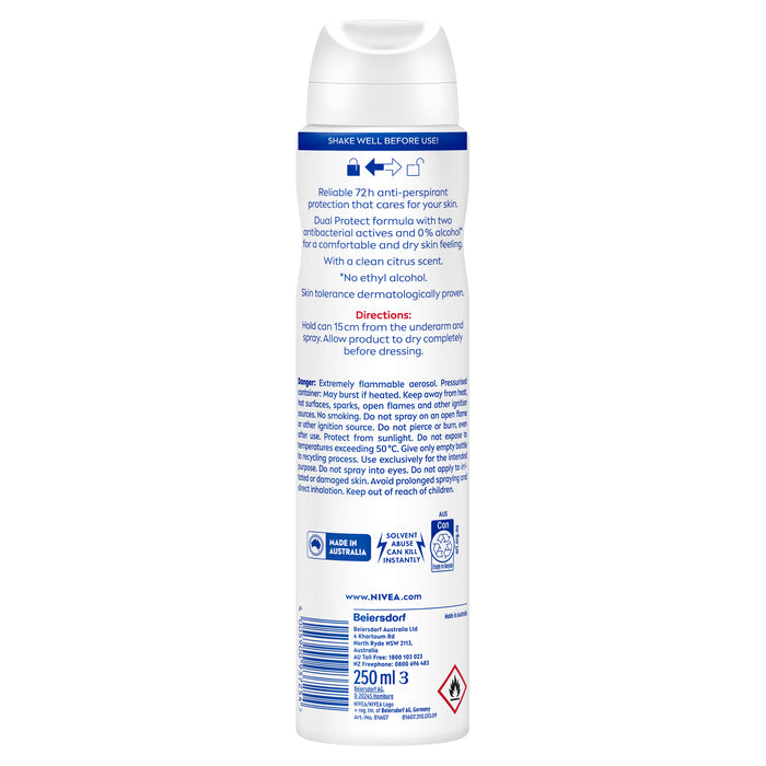 Nivea Deodorant Spray Every Day Active 250ml