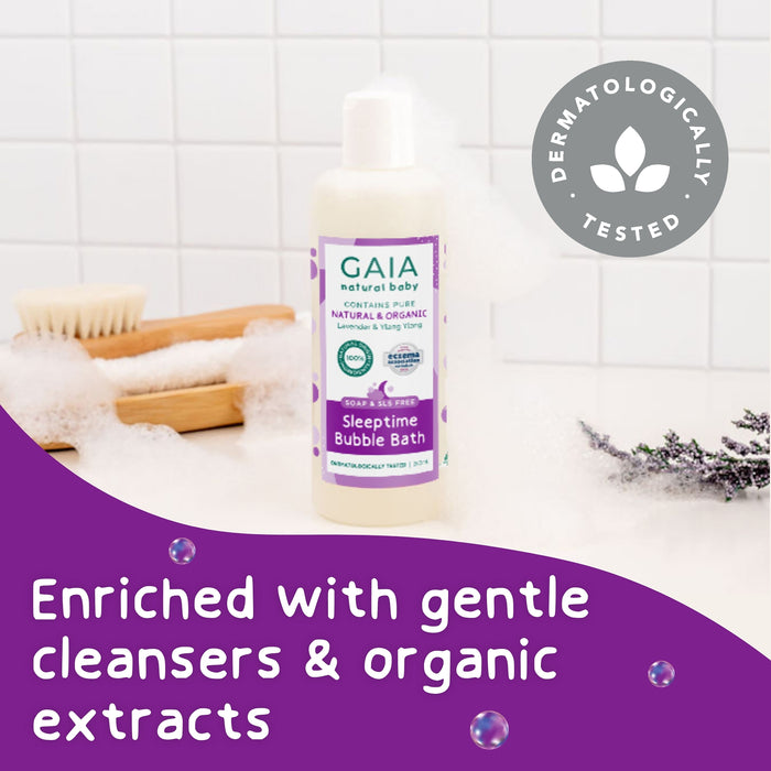 Gaia Natural Baby Sleeptime Bubble Bath 250ml