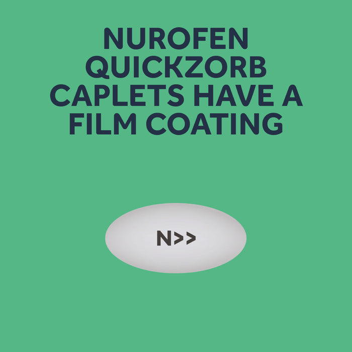 Nurofen Quickzorb Pain Relief Caplets 48 Pack