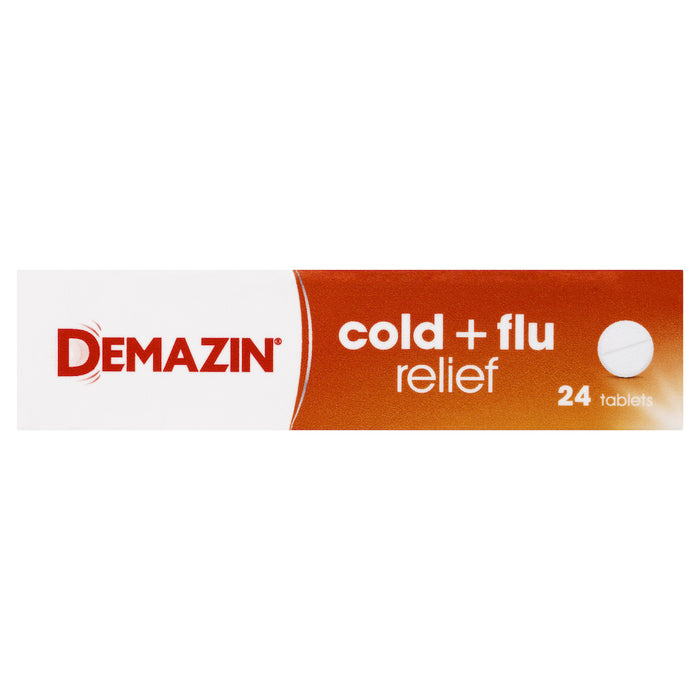 Demazin PE Cold & Flu Relief Tablets 24