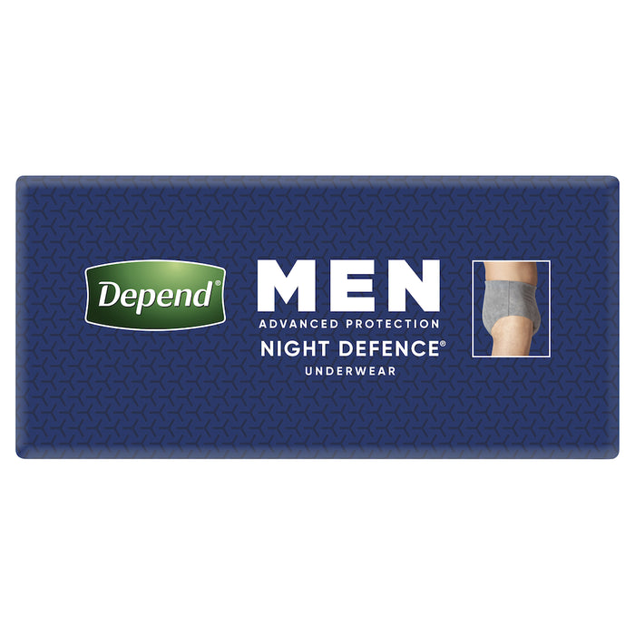 Depend Real Fit for Men Night Defence Underwear Large 8 Pack