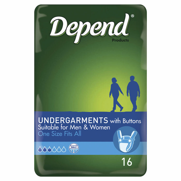 Depend 内衣 16 件装