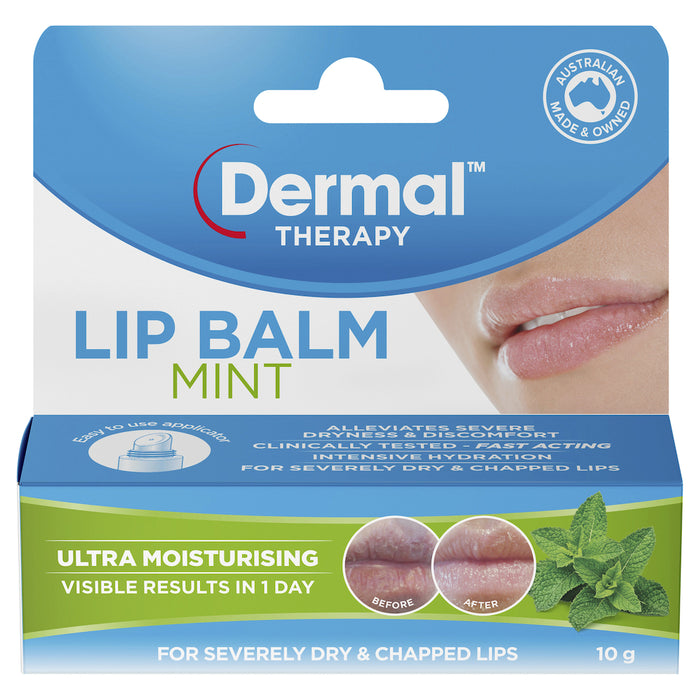 Dermal Therapy Lip Balm Mint 10g