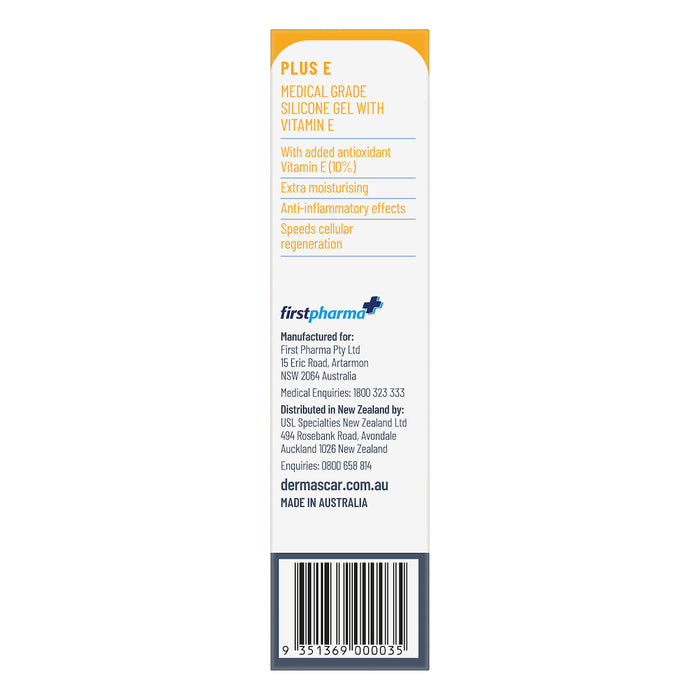 DermaScar Plus Vitamin E Silicone Gel 15g