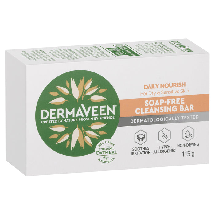 Dermaveen Daily Nourish Soap Free Cleansing Bar