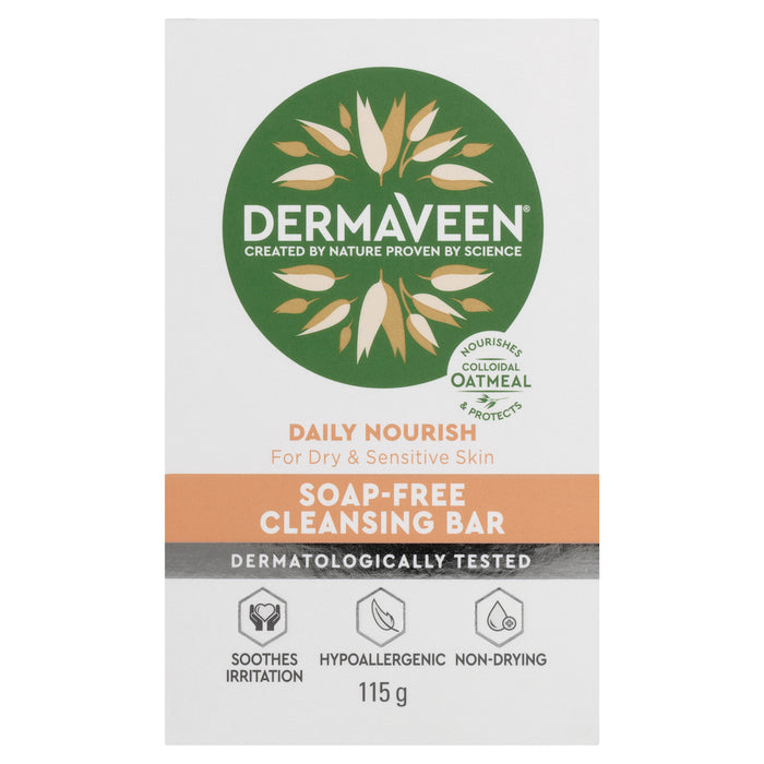 Dermaveen Daily Nourish Soap Free Cleansing Bar