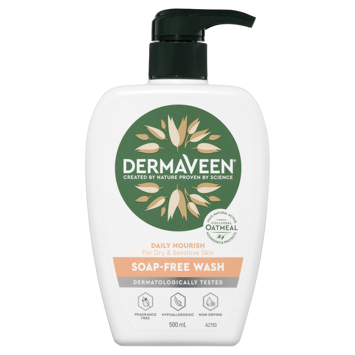 Dermaveen Daily Nourish Soap Free Wash 500ml