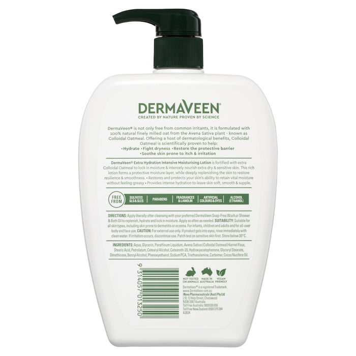 Dermaveen Extra Gentle Intensive Moisturising Lotion 1 Litre