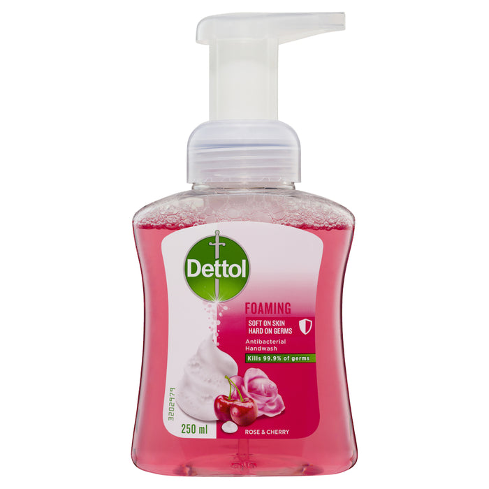 Dettol Foaming Hand Wash Rose & Cherry 250ml