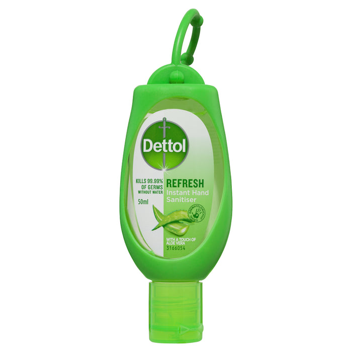 Dettol Hand Sanitiser Refresh Clip 50ml