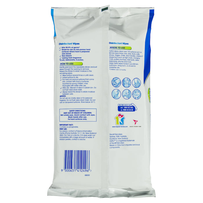 Dettol Surface Wipes Fresh 90