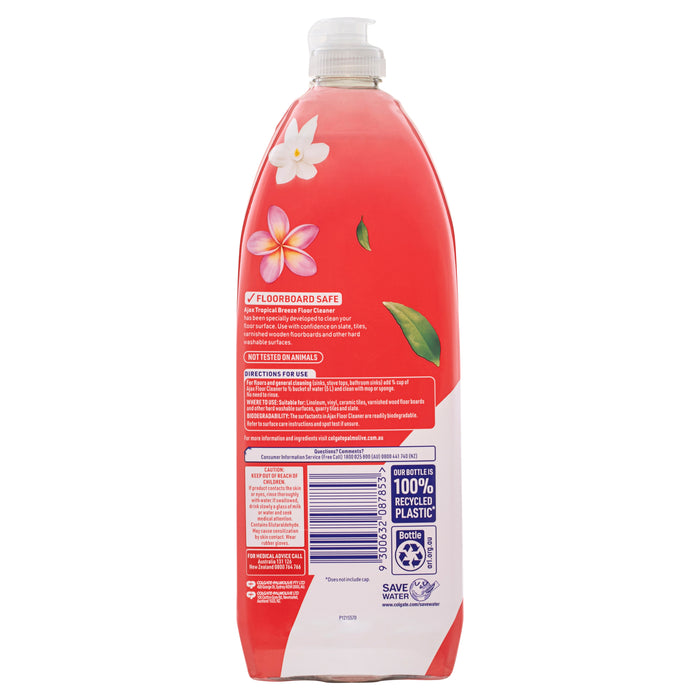 Ajax Floor Cleaner Tropical Breeze 750mL