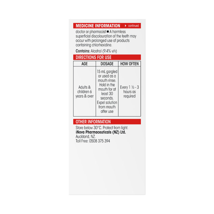 Difflam-C Sore Throat Gargle & Mouth Solution + Antiseptic 200ml