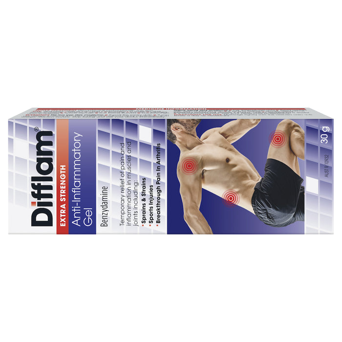 Difflam Gel Extra Strength 5% 30g