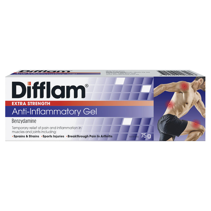 Difflam Gel Extra Strength 5% 75g