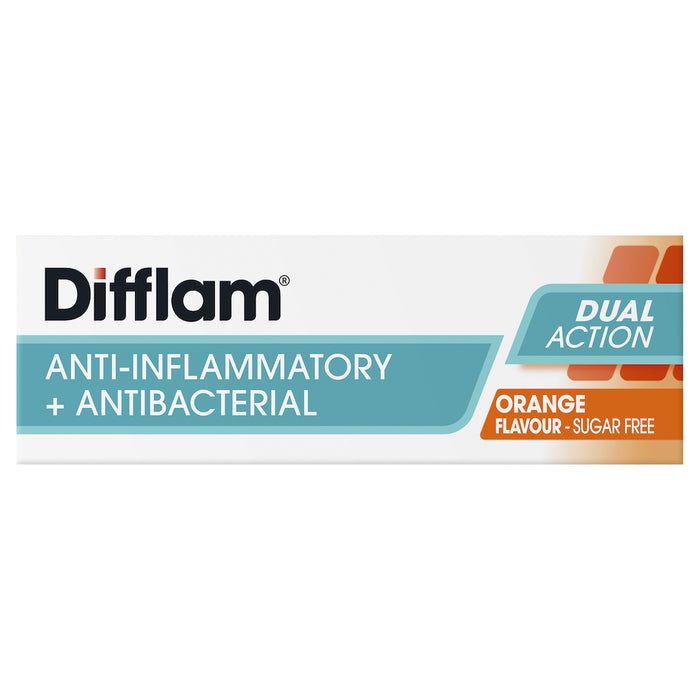 Difflam Sore Throat Lozenges Sugar Free Orange 16