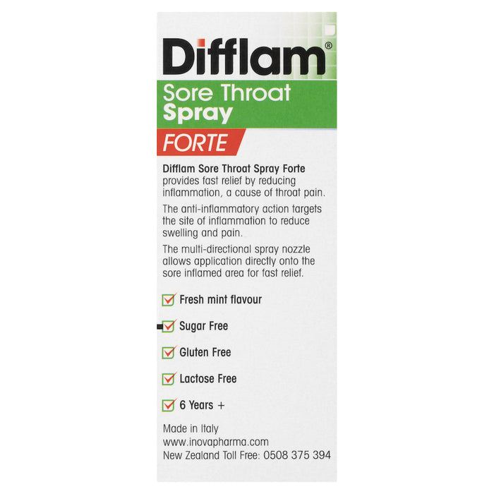 Difflam Forte 喉咙痛喷雾 15mL