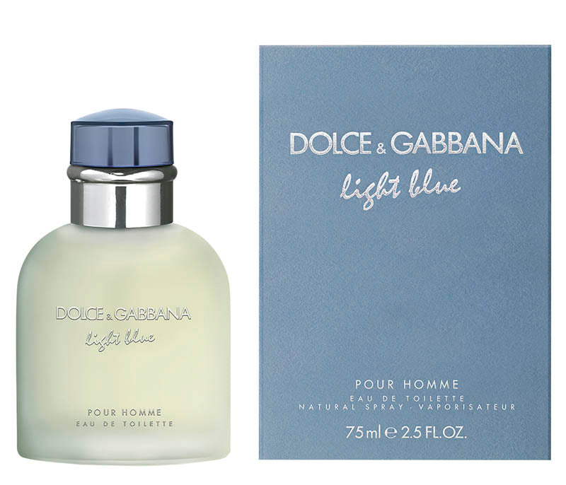 Dolce &amp; Gabbana 浅蓝色男士淡香水 75 毫升