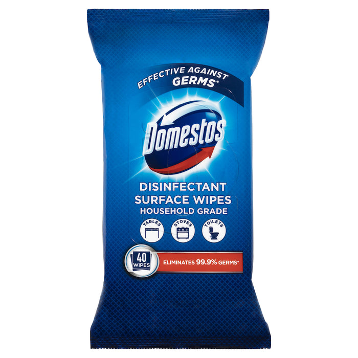 Domestos Disinfecting Wipes 40