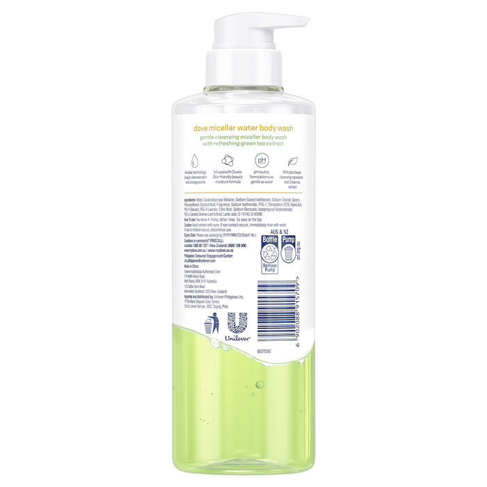 Dove Body Wash Micellar Water 500ml