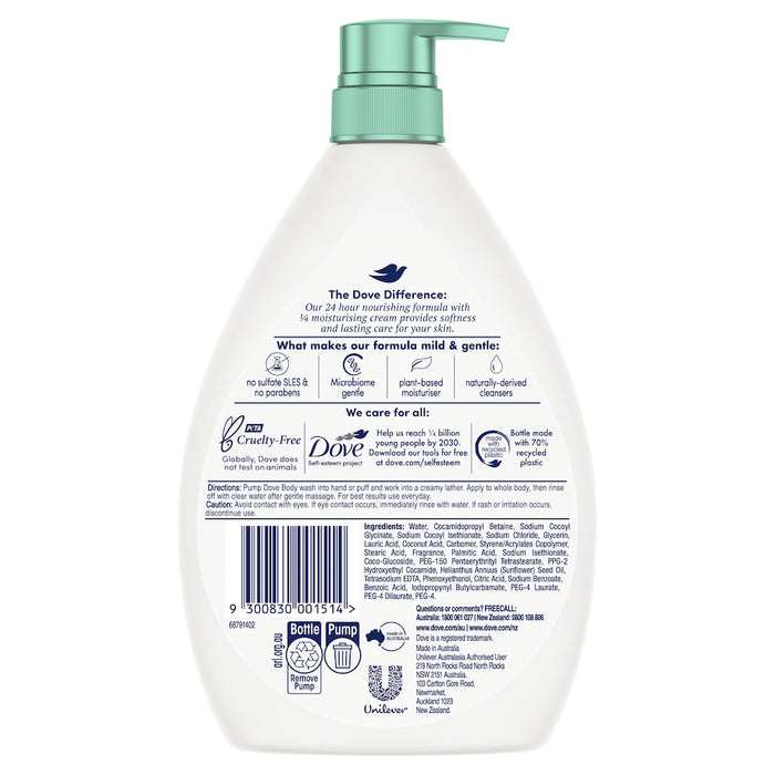 Dove Body Wash Sensitive 1 Litre