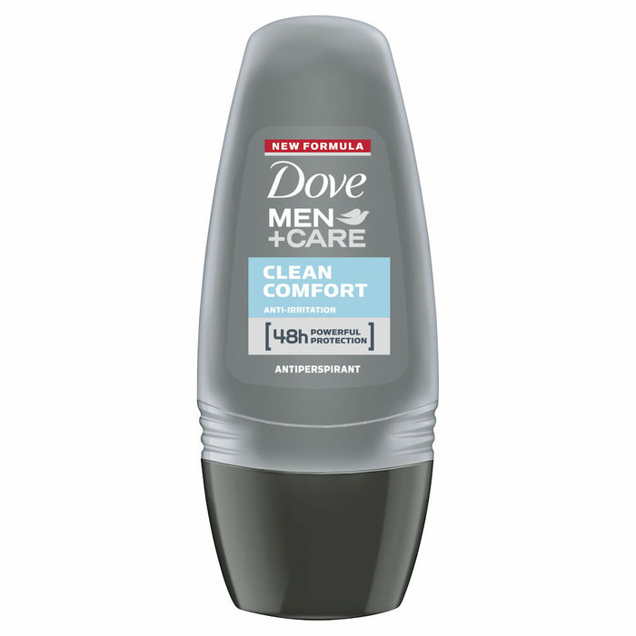 Dove Men Antiperspirant Roll On Clean Comfort Anti Irritation 50ml